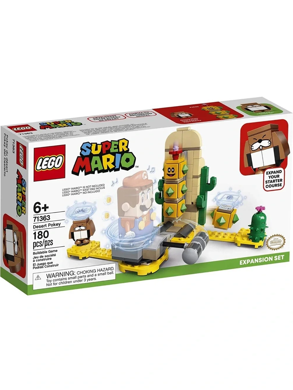 Lego Super Mario Desert Pokey Expansion Set - 180 pc